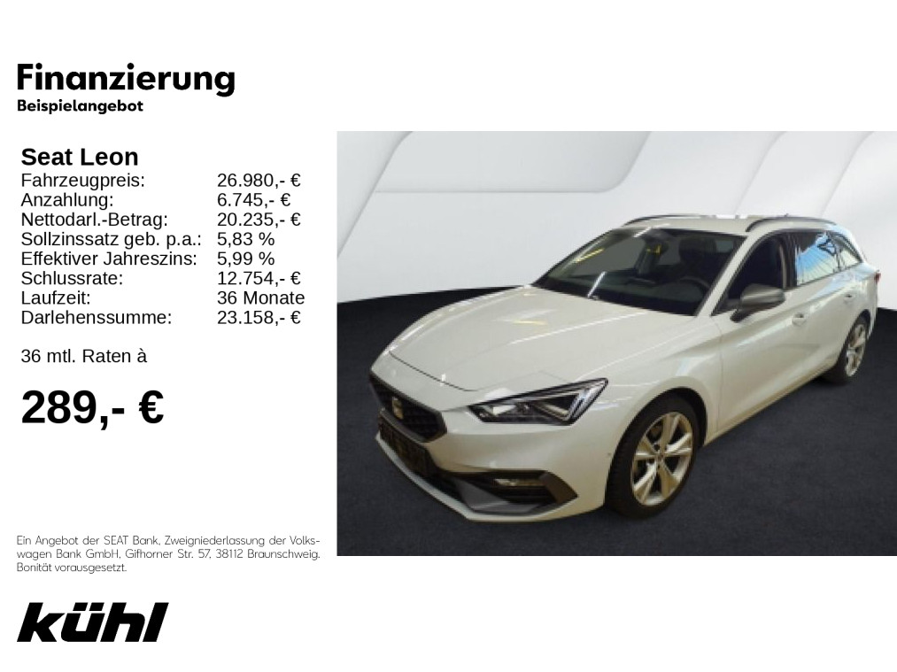 Seat Leon 1.5 Sportstourer eTSI FR App