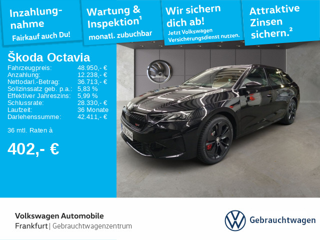 Skoda Octavia 2.0 TSI Combi GA Test