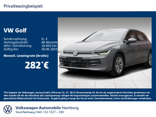 Golf VIII 1.5 eTSI Life DSG Navi Kamera FACELIFT