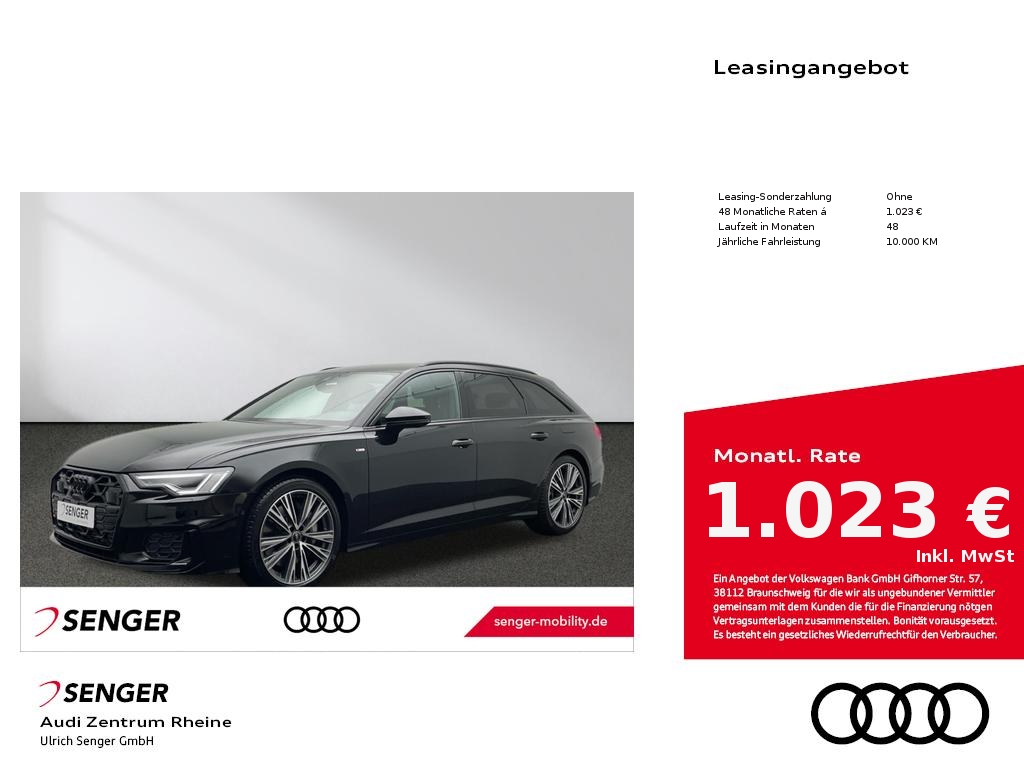 Audi A6 Avant S line 50 TFSI e quattro