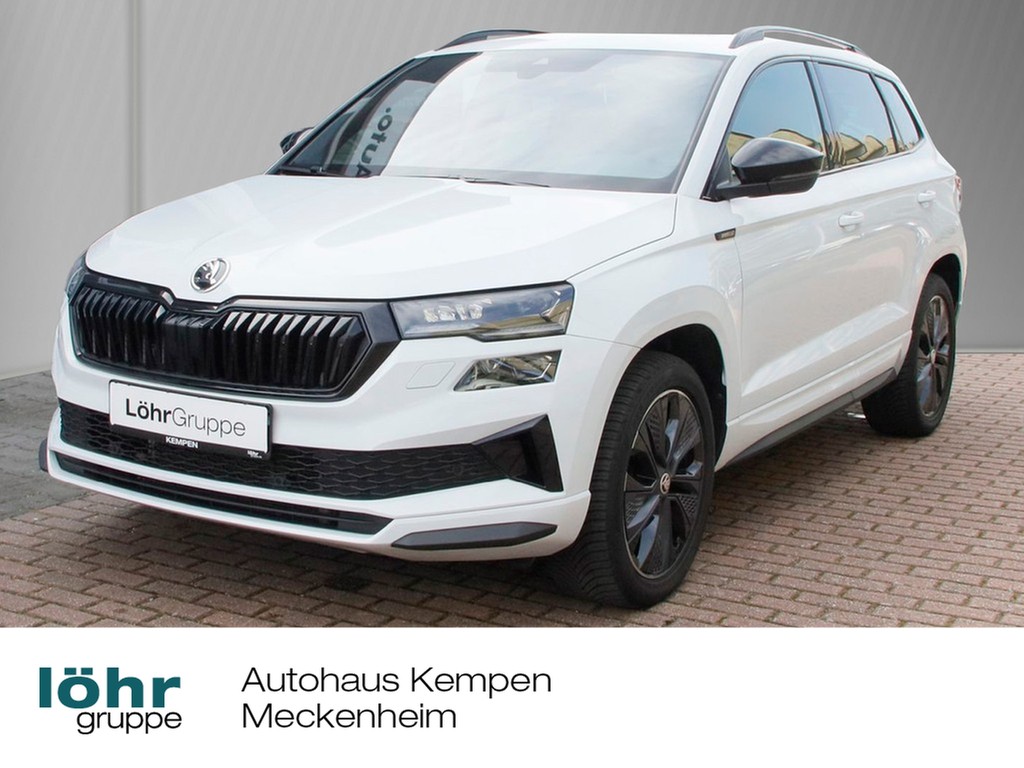Karoq 2.0 TSI DSG 4x4 Sportline Pano Navi+VC ACC RFK+PDC LED Sitzheiz.