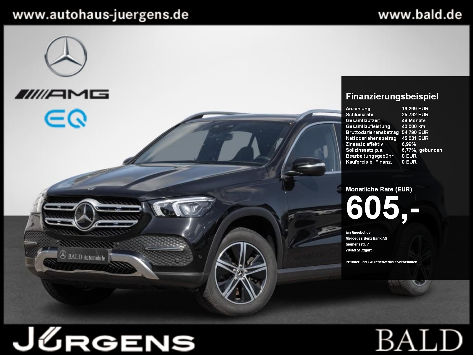Mercedes-Benz GLE 300 AMG Wide Easy Amb