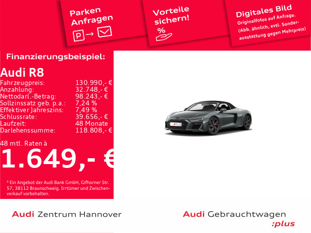 Audi R8 RWD Spyder Karhu Edition Laser