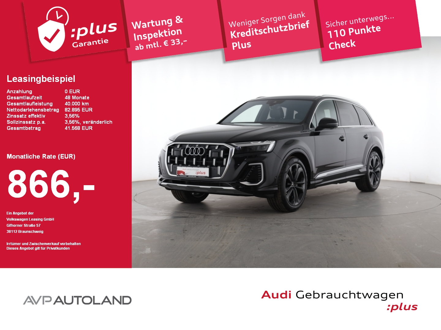 Q7 50 TDI quattro tipt. S line Facelift AHK
