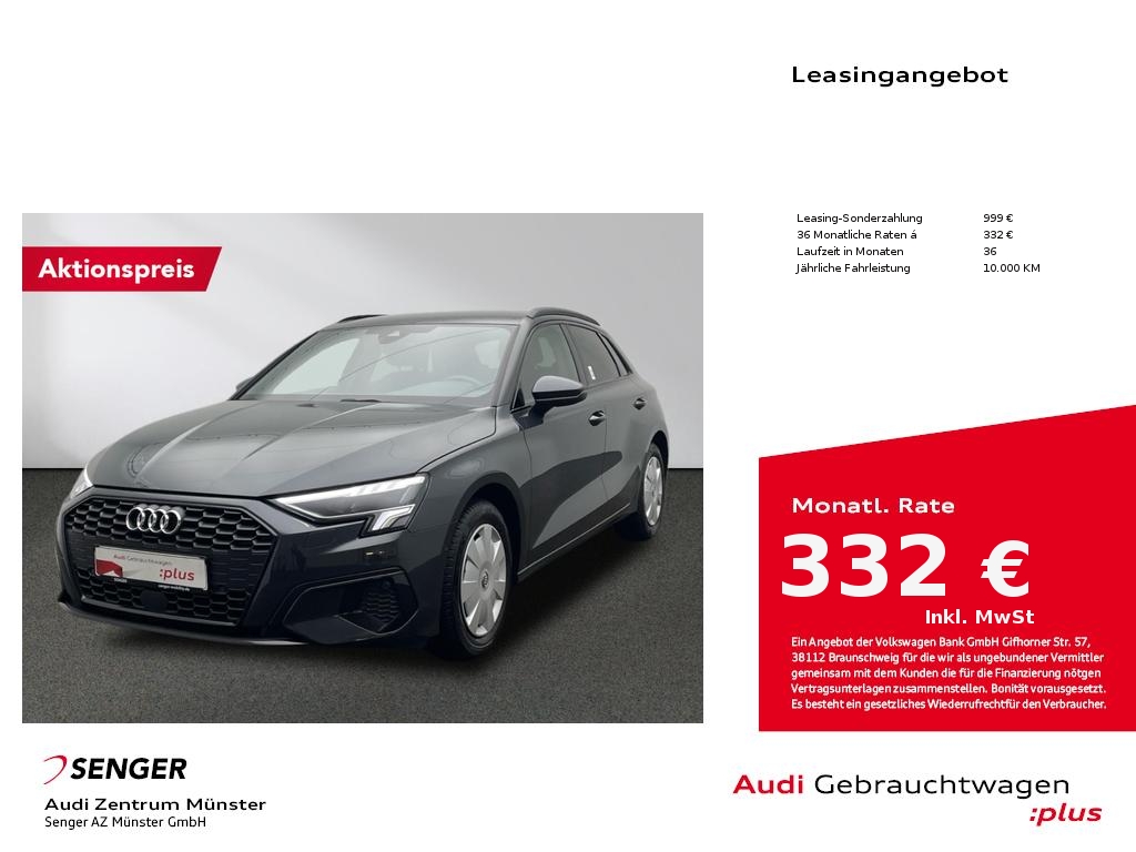 A3 Sportback Advanced 35 TDI S tronic LED Kamera