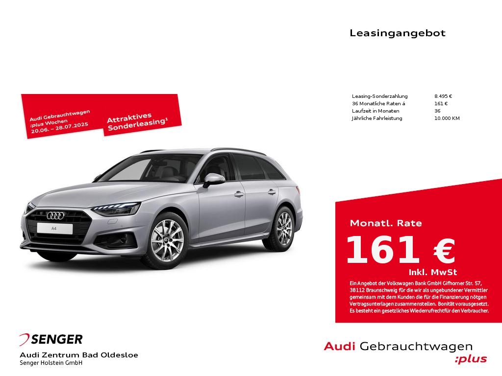 A4 Avant 35 TDI ACC LED Kamera VZE Optik-Paket