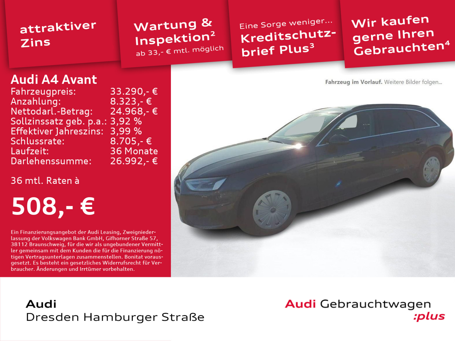A4 Avant 35 TFSI Navi S tronic
