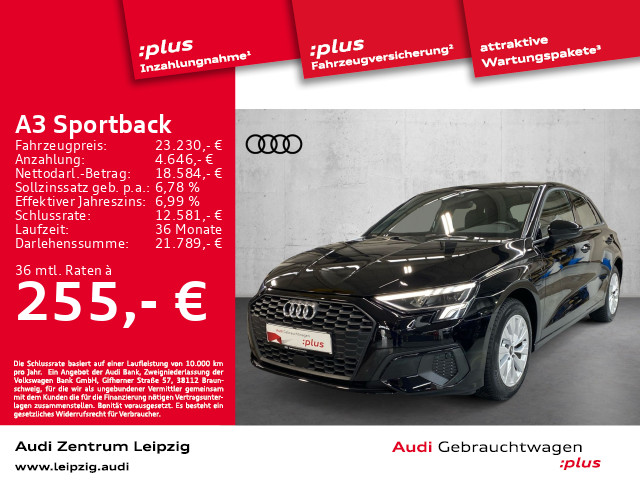 Audi A3 Sportback 40 TFSI Info-Paket