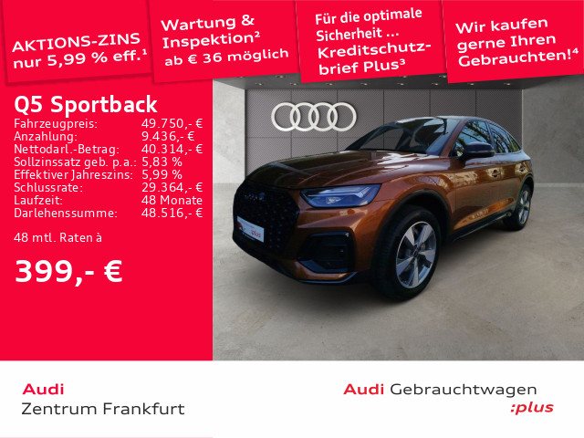 Audi Q5 Sportback 40 TDI quattro S line VC