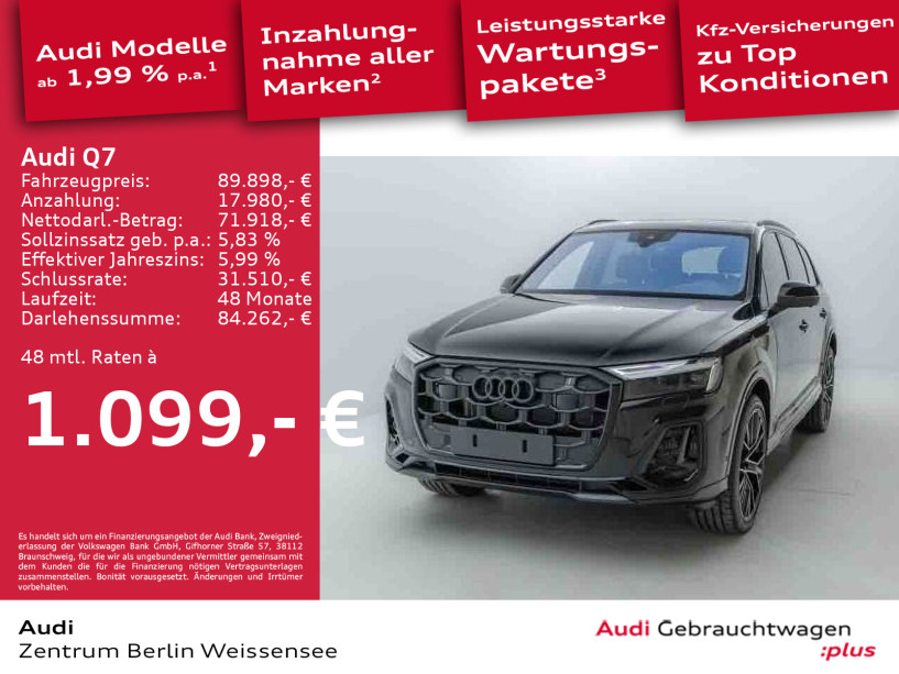 Audi Q7 55 TFSI e QU S-LINE