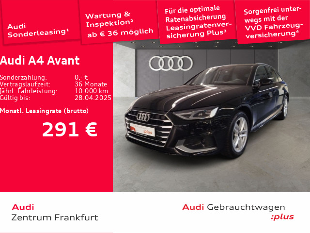 A4 Avant 35 TFSI S tronic advanced LED VC Leder