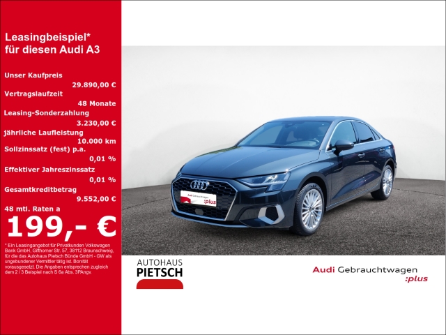 A3 Limo 35 TFSI S tronic advanced SmartInter