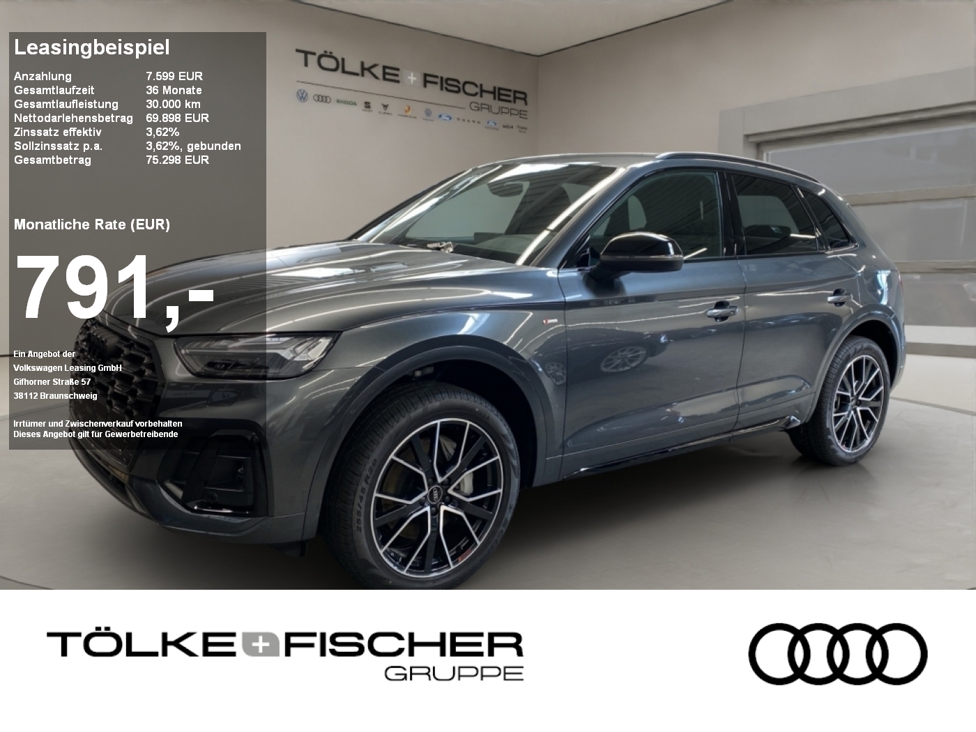 Q5 50 2.0 TFSI quattro e S-Line AHK S-line ACC