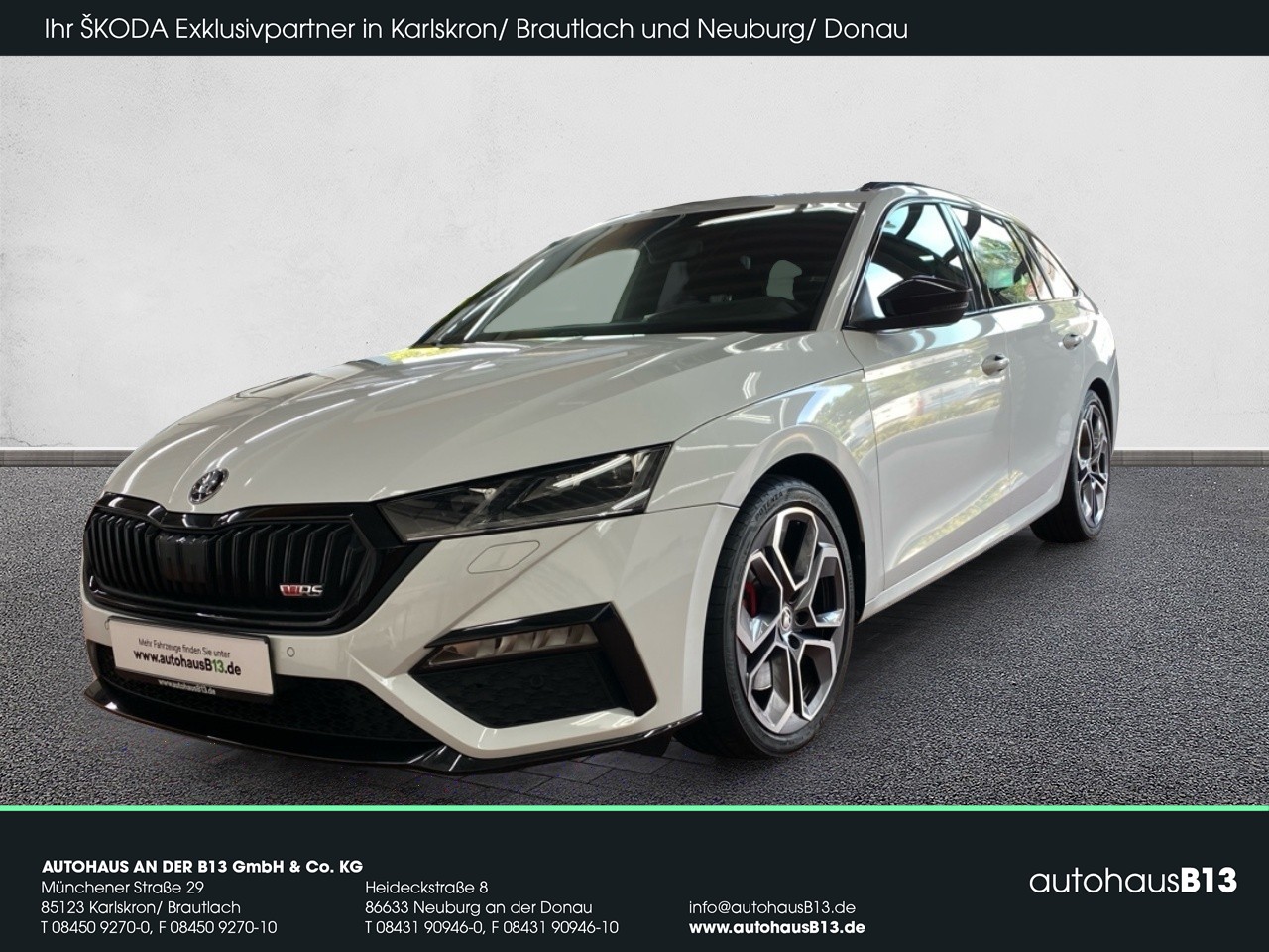 Octavia Combi RS 2,0 TSI SPURASSIST+ACC+LED+DAB