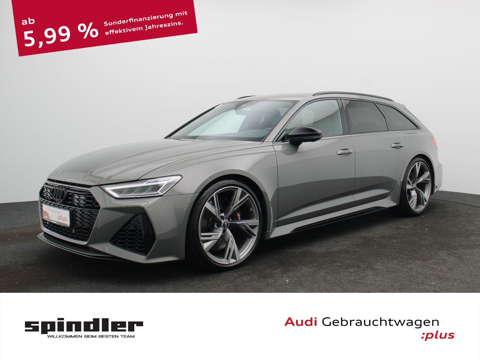 RS 6 Avant quattro / MMI-Navi+, Air, LED, B&O