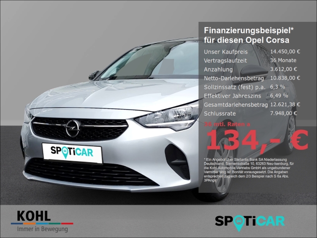 Opel Corsa 1.2 F Edition Turbo 100