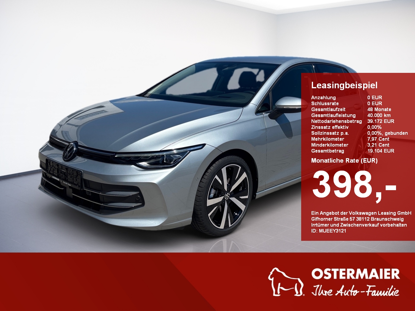 Golf VIII Style 1.5eTSI 150PS DSG IQ.LIGHT,ACC,HuD,KAMERA,NAVI,KEYLESS Facelift