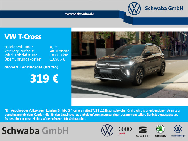 T-Cross R-Line 1.5 l TSI DSG *MATRIX*KAM*ACC*AHK