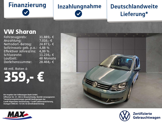 Volkswagen Sharan 2.0 TDI HIGHLINE
