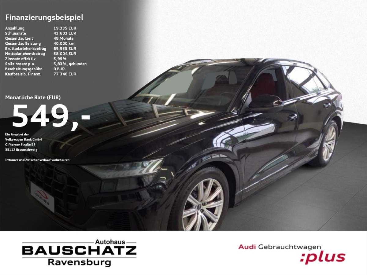 SQ8 4.0 TFSI quattro MATRIX*AHK*SOUND*PANO*HUD