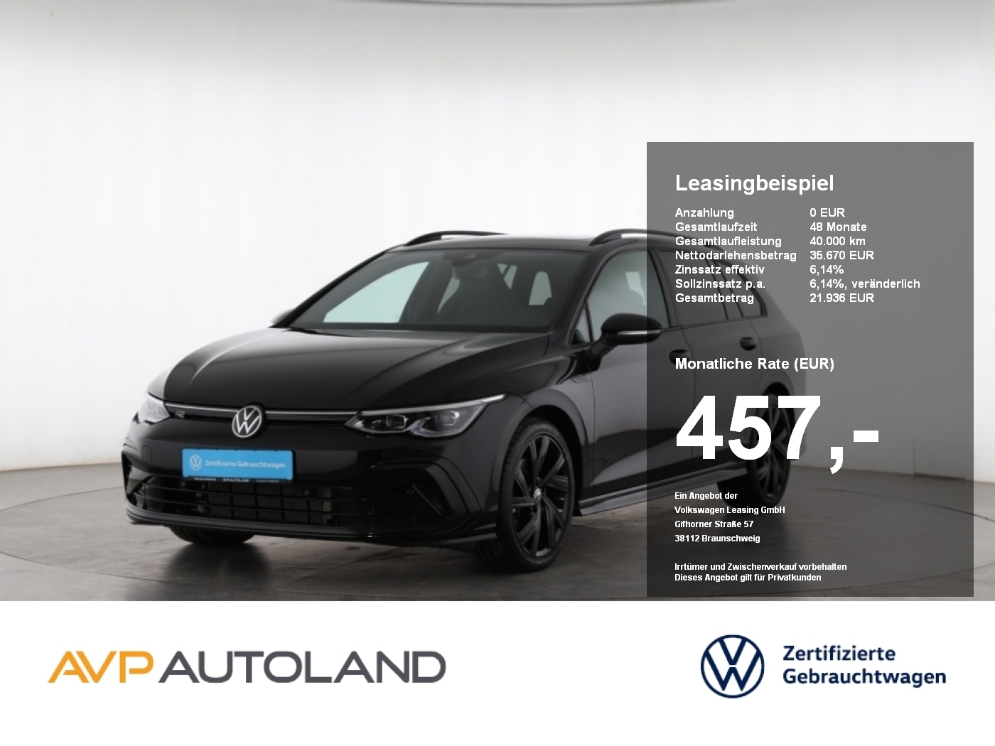 Golf VIII Variant 2.0 TSI DSG 4MOTION R-Line