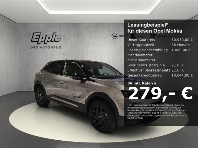 Mokka GS Line LED Apple CarPlay Android Auto Klimaautom Musikstreaming DAB