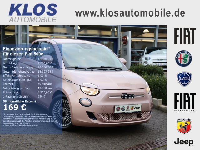 Fiat 500E ICON 42kWh KOMFORT