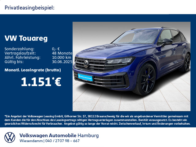 Touareg R 3.0 eHybrid 4M AHK/LM22"/PANO/HUD/ACC