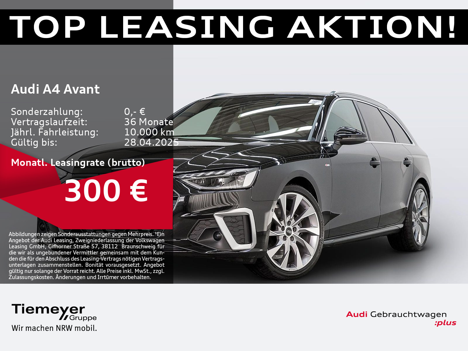 A4 Avant 35 TFSI S LINE LM19 LED ALCANTARA