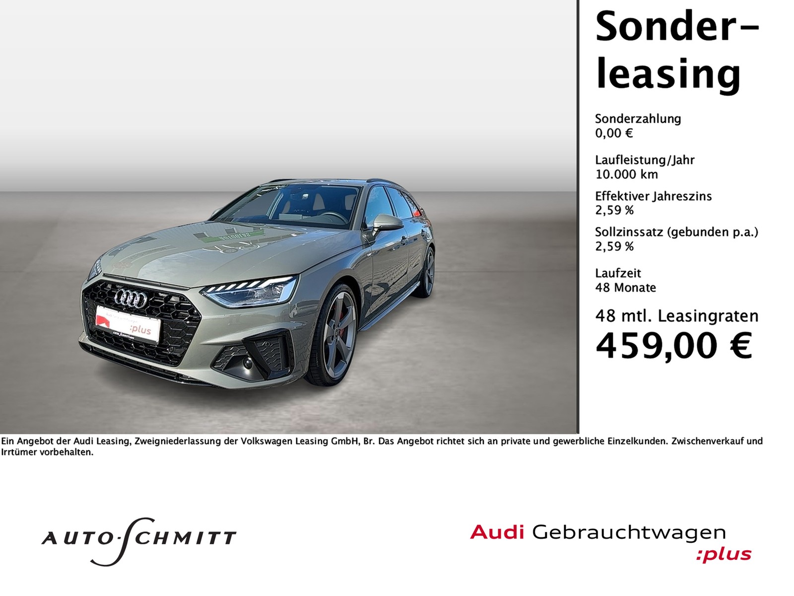 A4 Avant 40 TDI S line S-tronic ACC LED Optikpaket Schwarz