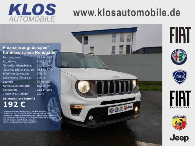 Jeep Renegade 1.5 LIMITED e-HYBRID GSE WINTER