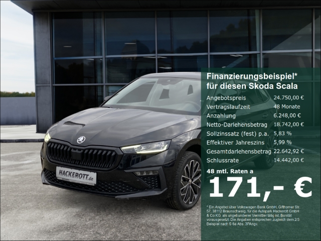 Skoda Scala 1.0 TSI Drive v h