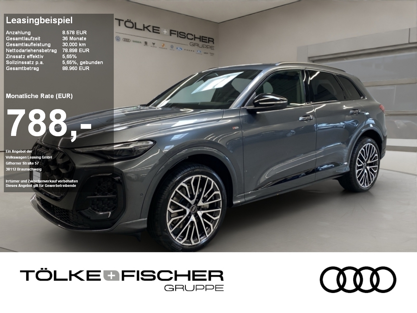 Q5 2.0 TDI quattro W AHK S-line Pano HUD 360 LM