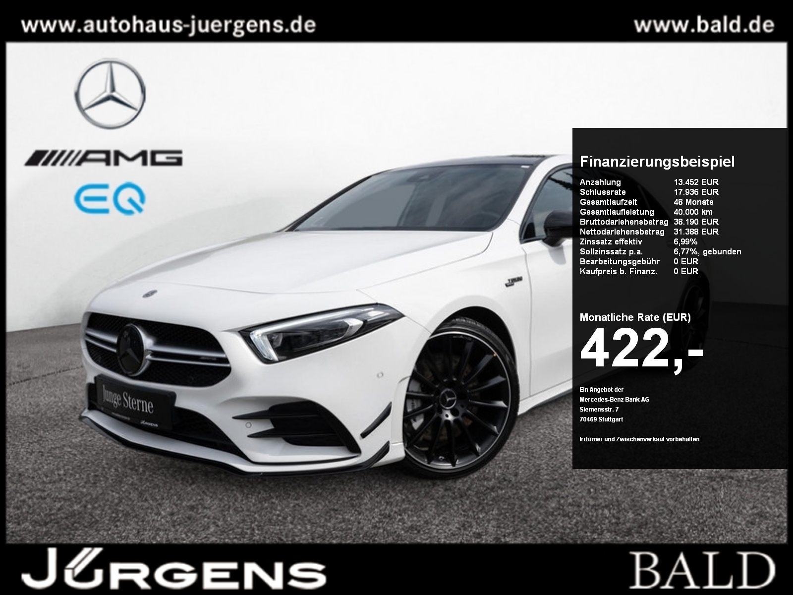 A 35 AMG 4M Limo Aero/Pano/Burm/Night/Keyl/19