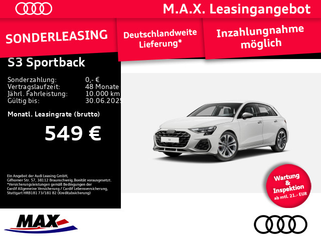 S3 Sportback 333PS  #AKTION# FREI-KONFIGURIERBAR#