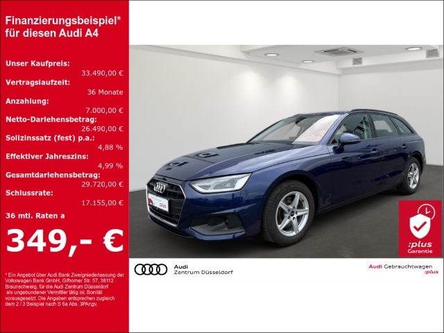 A4 Avant 35 TDI S tronic ACC PANO MMI RFK