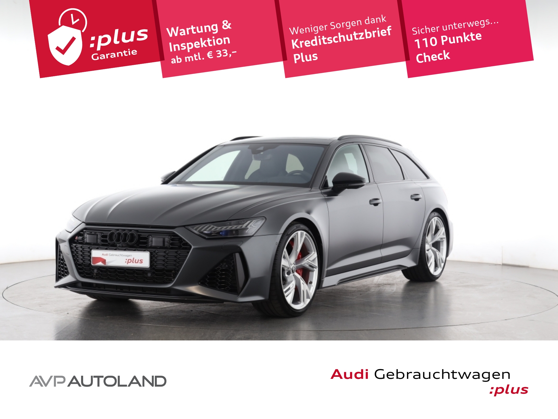 RS6 Avant 4.0 TFSI quattro | PANO | 305 km/h |