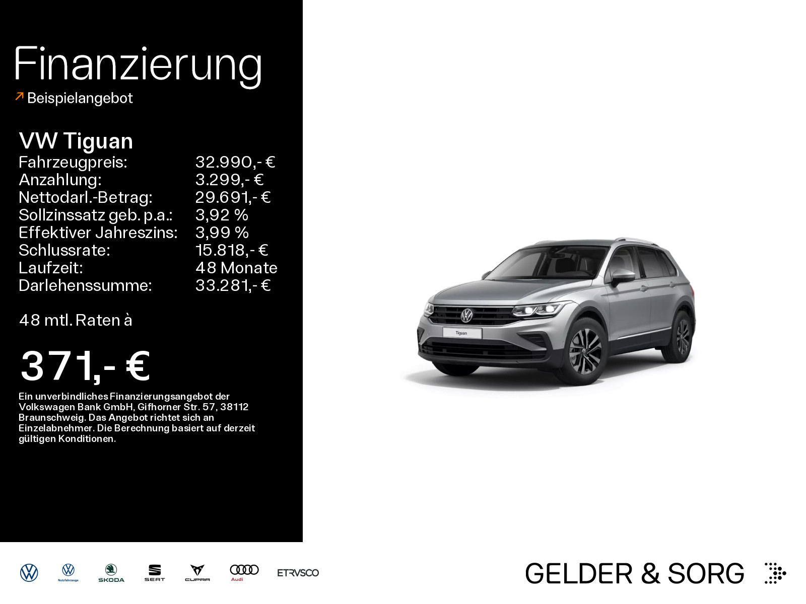 Tiguan Life United 2.0 TDI Stand*Matrix*ACC*Navi