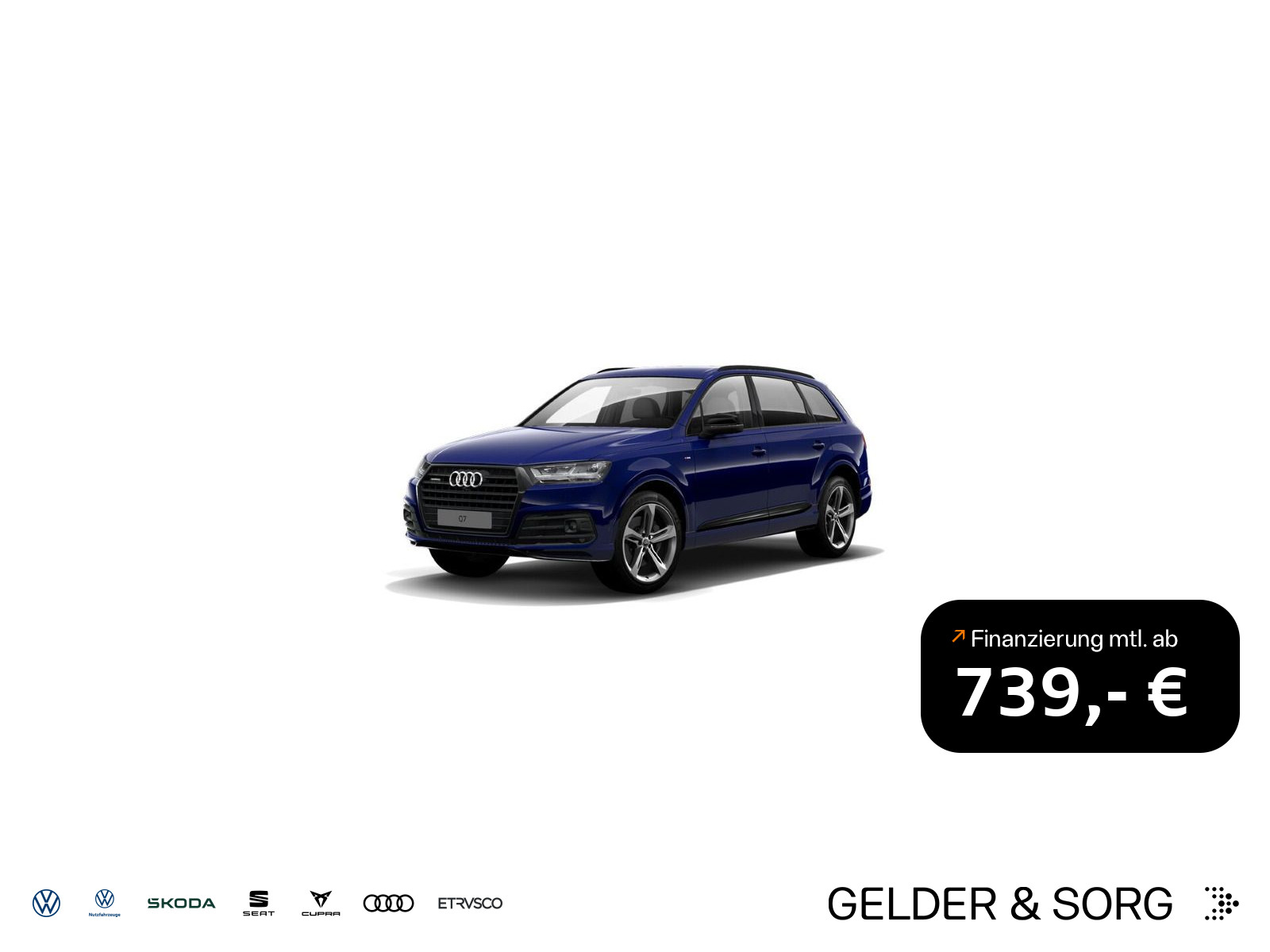 Audi Q7 50 TDI S line 2uD Nacht