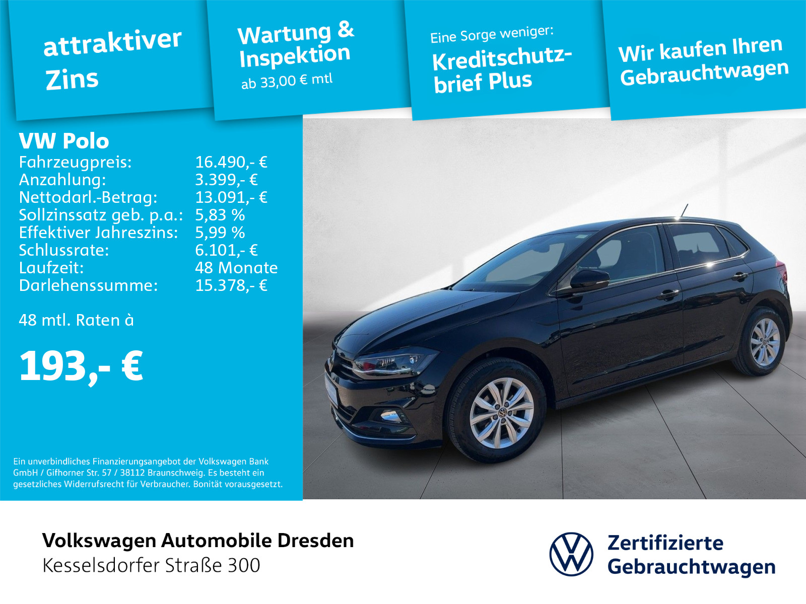 Volkswagen Polo 1.0 TSI Highline