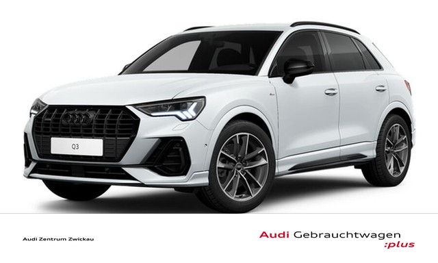 Q3 40TDI quattro S-line Matrix LED Scheinwerfer, MMI Navigation Plus, Anhängevorrichtung
