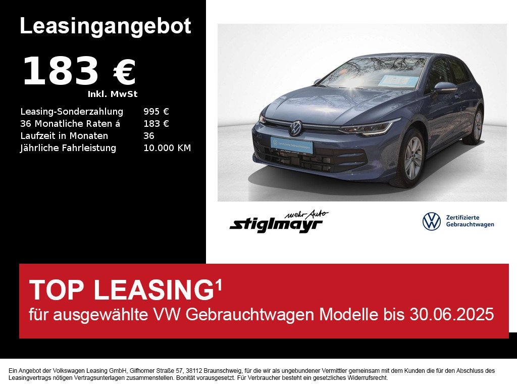 Volkswagen Golf 1.5 TSI VIII
