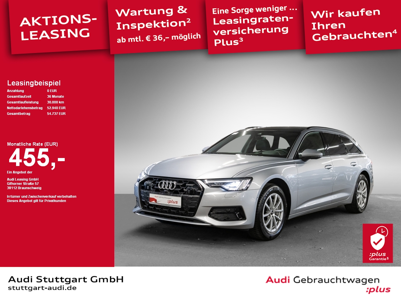 Audi A6 Avant advanced 45 TFSI