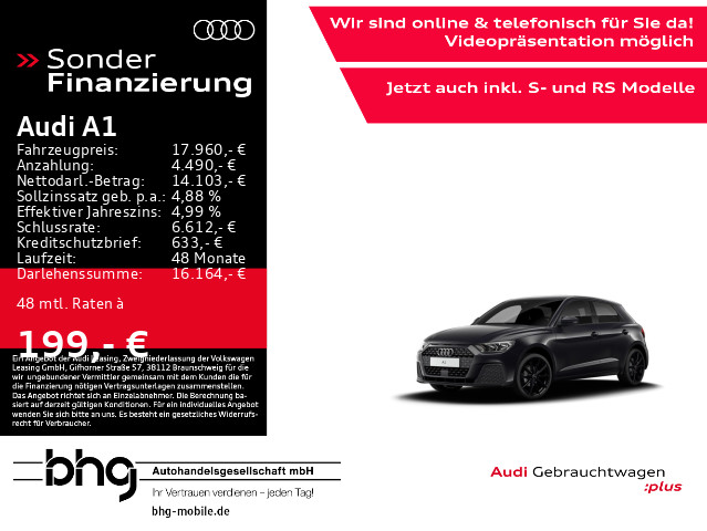 A1 Sportback A1 25 TFSI Sportback