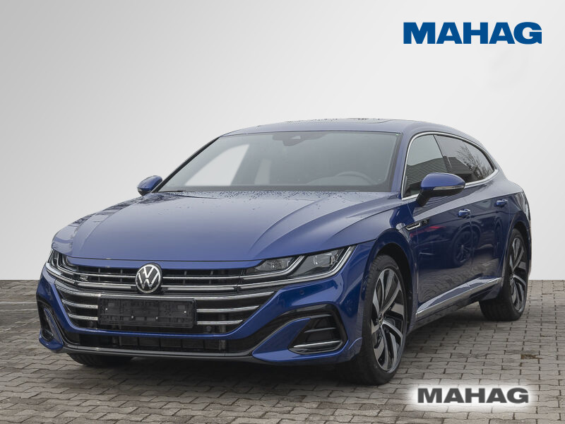 Arteon Shooting Brake 2.0 TSI R-Line AHK Navi IQ.Light HUD eKlappe Kamera alu19MontevideoBLACK DSG (7-Stufen)