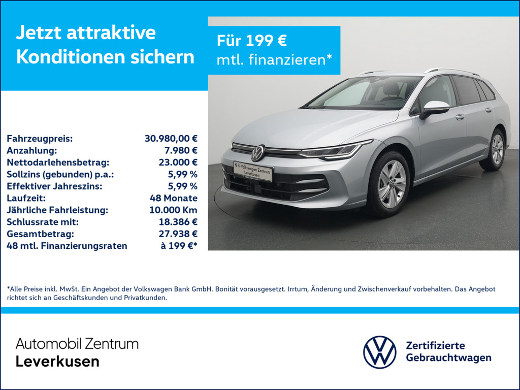 Volkswagen Golf Variant Golf VIII TDI