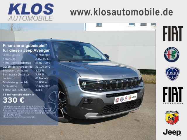 Avenger SUMMIT e-Hybrid 1.2 110 PS DCT6 SCHIEBEDACH NAV INFO