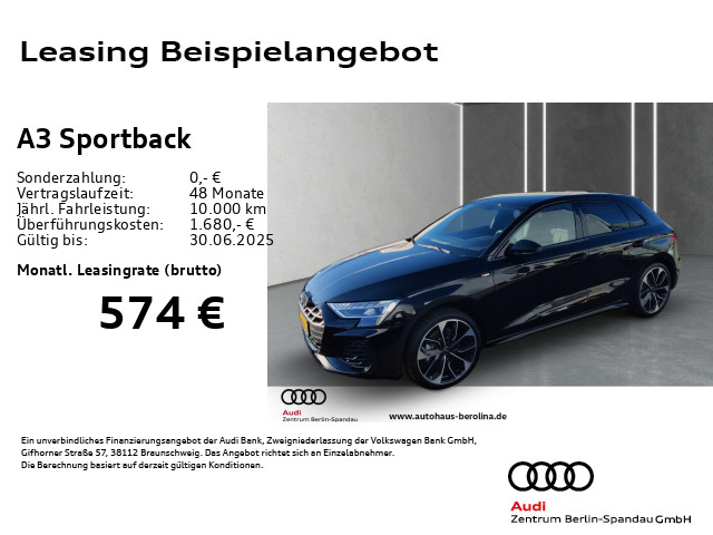 A3 Sportback 35 TFSI S line S tronic *SONOS*ACC*