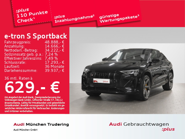 Audi e-tron S Sportback Zoll