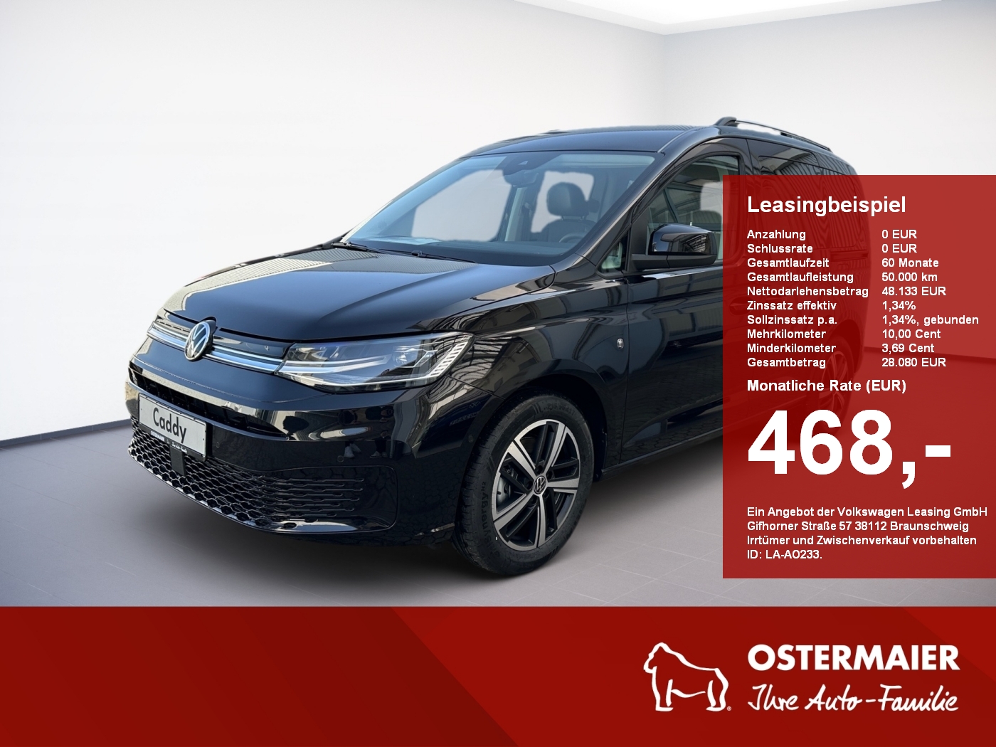 Caddy GOAL 2.0 TDI DSG AHK.LED.ACC.NAVI.SHZ.KAMERA